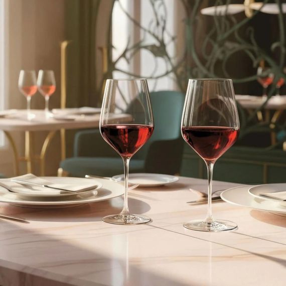Набор бокалов для вина Милла (Mylla), 6 шт, 650 мл, d=105 мм, h=240 мм, Chef&Sommelier, изображение 5