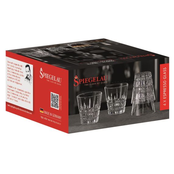 Набор из 4-х бокалов для эспрессо Perfect Espresso Glass, 80 мл, хрустальное стекло, Spiegelau, изображение 3