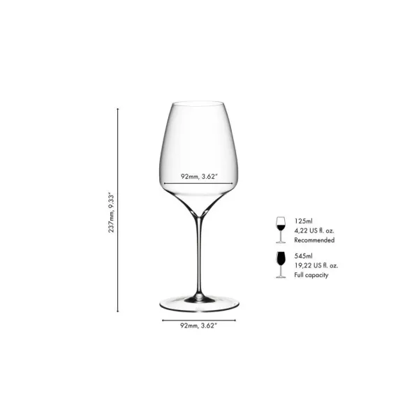 Бокал для вина Vitis Riesling/White Wine, 1 шт, 545 мл, 4303/15, Riedel, изображение 3