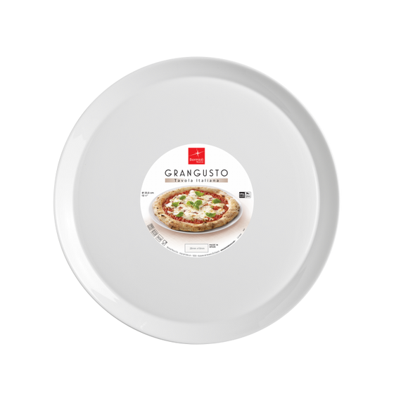 Блюдо для пиццы 33,5 см, стеклокерамика, серия GRANGUSTO, Bormioli Rocco