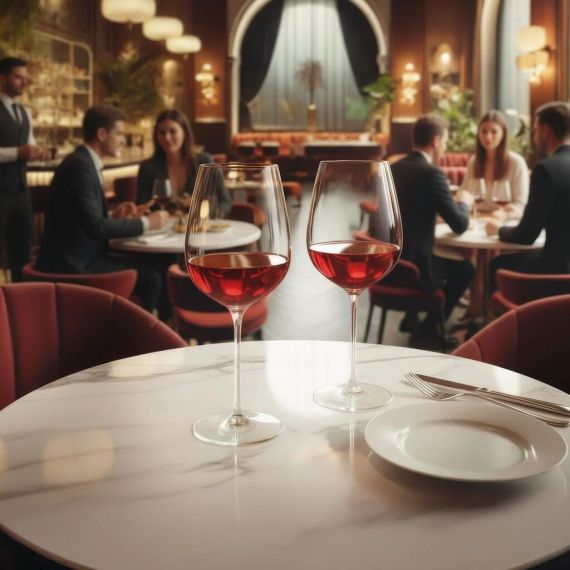 Набор бокалов для вина Галеа (Galea), 6 шт, 650 мл, d=100 мм, h=235 мм, Chef&Sommelier, изображение 2