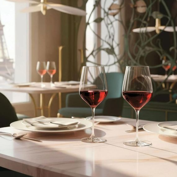 Набор бокалов для вина Милла (Mylla), 6 шт, 380 мл, d=85 мм, h=225 мм, Chef&Sommelier, изображение 4