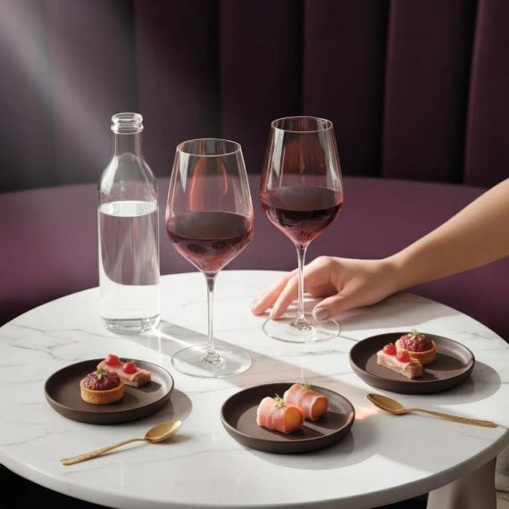 Набор бокалов для вина Милла (Mylla), 6 шт, 550 мл, d=95 мм, h=245 мм, Chef&Sommelier, изображение 4