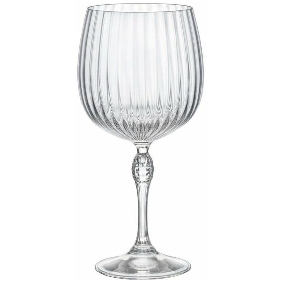 Набор бокалов GIN TONIC AMERICA' 20s, 4 шт, 745 мл, хрустальное стекло, Bormioli Rocco