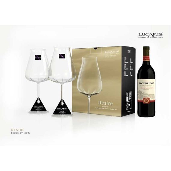 Набор бокалов для красного вина 700 мл, 6 шт, серия Desire, Lucaris, изображение 3