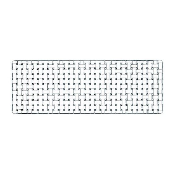 Тарелка Bossa Nova Plate rectangular 42 cm, хрусталь, Nachtmann