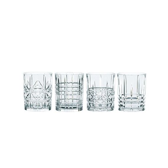 Набор тумблеров Highland Tumbler Set/4, 4 шт., 345 мл, хрусталь, Nachtmann