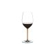 Бокал для красного вина Cabernet/Merlot ручной работы 4900/0О, 625 мл, оранжевая ножка, серия Fatto a Mano, Riedel