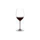 Бокал для красного вина Cabernet/Merlot ручной работы 4900/0MA, 709 мл, сиреневая ножка, серия Fatto a Mano, Riedel