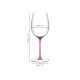 Бокал для вина Superleggero Bordeaux Grand Cru, 953 мл, 6425/00R, красная ножка, Riedel, изображение 3
